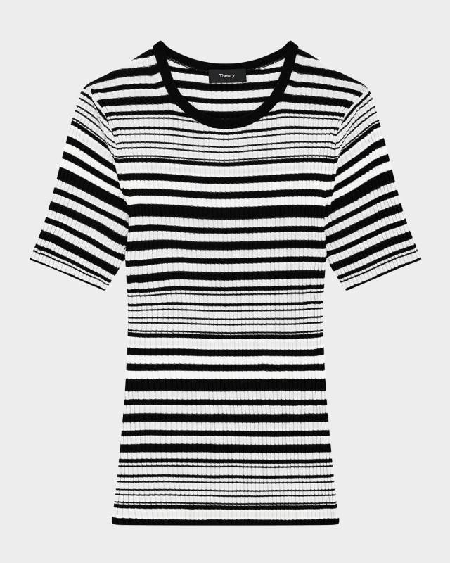 Merino Stripe T